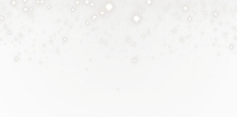 Soft white background with sparkling bokeh effect, creating a dreamy atmosphere, ideal for overlay use in design projects, presentations, and creative compositions