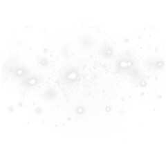 Soft white PNG overlay featuring delicate bokeh effects and subtle light spots, creating a dreamy atmosphere for design projects and enhancing visual storytelling with elegance