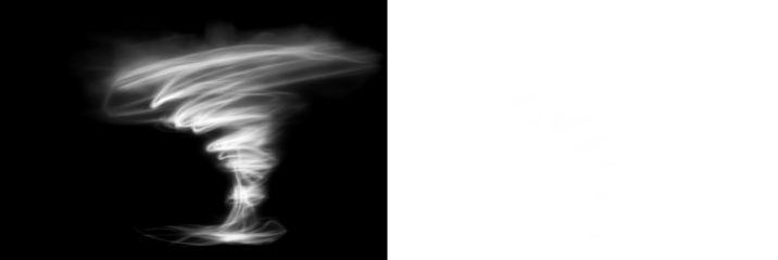 Bright glowing tornado spiral vortex, blue storm funnel rotation with particles and waves, circular radiance effect, abstract transparent background illustration PNG design 