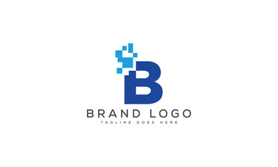 Obraz premium letter B logo design vector template design for brand.