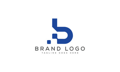letter B logo design vector template design for brand.