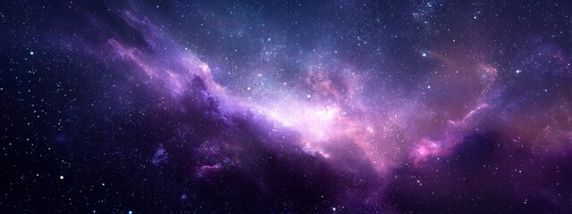 Fototapeta premium Universe with stars, constellations, galaxies, nebulae and gas and dust clouds