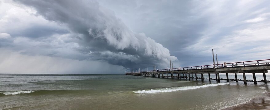view from the pier