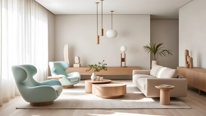 Modern Home with Simple Elegant Decor. 