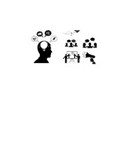 Idea Generation Creative Communication Silhouette