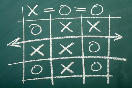 math formulas on blackboard