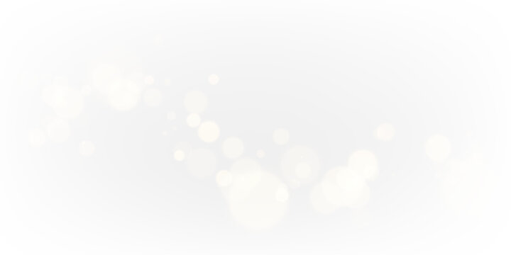 Bright festive light flare bokeh texture PNG.