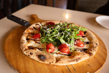 a really delicious pizza