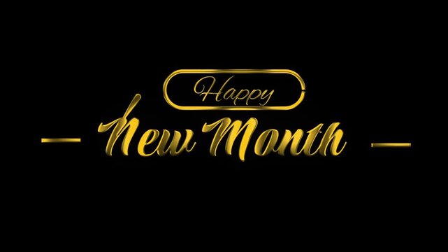 Elegant golden cursive celebration text on a dark background, featuring a shiny metallic style and refined decorative script suitable for festive or commemorative themes.