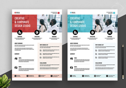 Creative Corporate Flyer Template