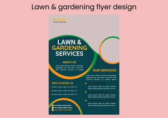 This editable social media flyer template enhances your garden services' online presence. It is perfect for promoting landscaping, lawn care, and outdoor design services across various platforms