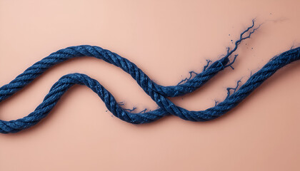 blue beads on a being background