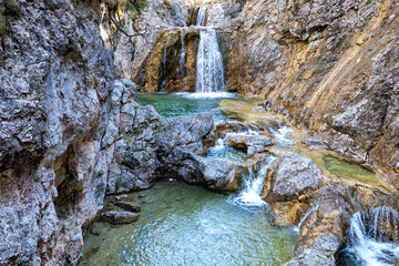stuibenfälle bei reutte in tirol