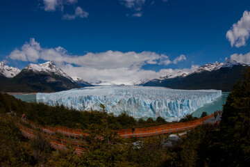 Obraz premium Perito Moreno Glacier, Los Glaciares National Park, Santa Cruz Province, Patagonia Argentina.