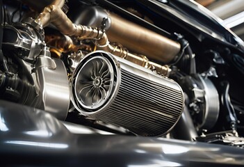 old car exhaust pipe covered in rust, showing signs of age, corrosion, and metal decay.
