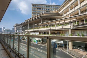 沖縄県那覇市　旭橋付近の風景
