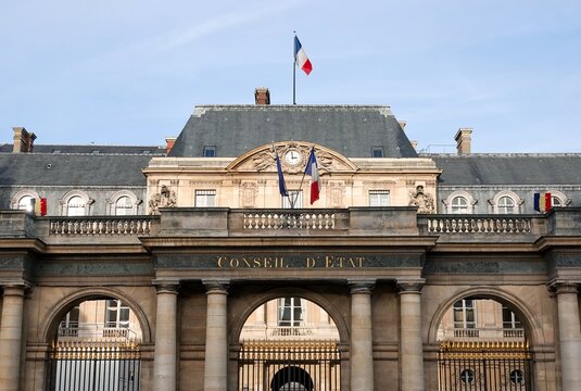 Conseil d'&Eacute;tat &agrave; Paris	