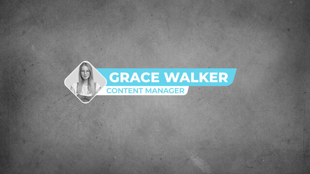 Clean Photo Lower Third 09