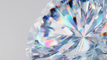 プリズムのように輝くダイヤモンド・透明感と上品さを感じるビジュアル