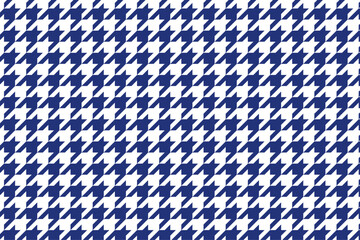 ネイビーと白の千鳥格子パターン背景