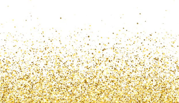 The dust sparks and golden stars shine with special light. Vector sparkles on a transparent background. . Stock royalty free vector illustration. PNG magical golden dust with glowing particles shine