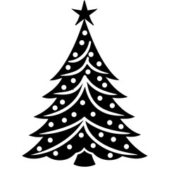 christmas tree vector
