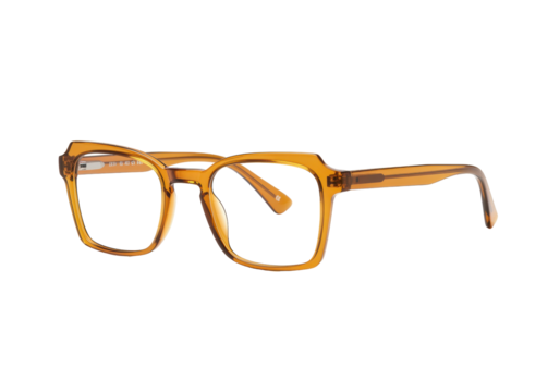 Isolated Retro Glasses Frame for Unisex Spectacles with Hipster Lens Style, on Clear - Powered by Adobe