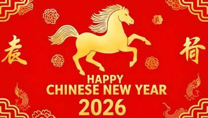 the horse symbol of the 2026 Chinese New Year
