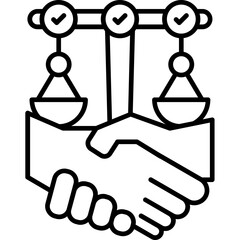 Dispute Resolution Icon