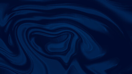 Obraz premium Dark navy blue liquid swirl background with a subtle abstract