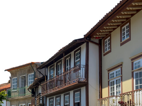 Old European building with colorful facades and stone walls, showcasing traditional architecture and - Powered by Adobe