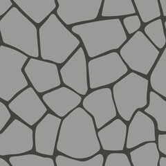 Geometric Grey Stone Pattern Seamless Texture Abstract Background