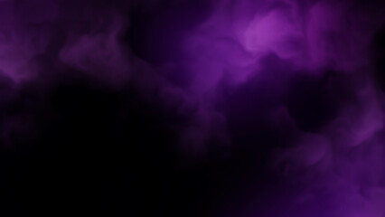 Dark purple smoke abstract background