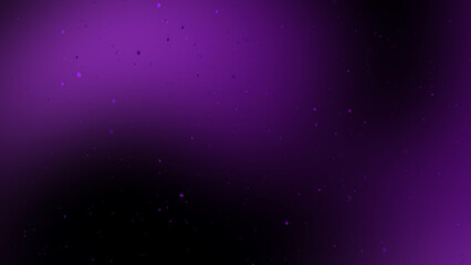 Purple background shows scattered dark purple dots like galaxy stars