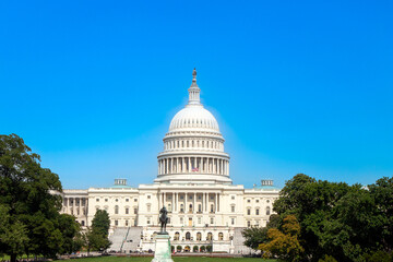 Naklejka premium the capitol in Washington, USA