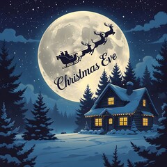 Fototapeta premium Christmas Eve Service