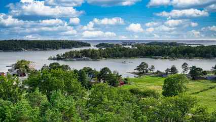 Panorama im Naturreservat Stend&ouml;rren in Schweden