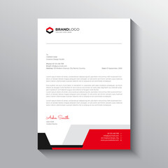 Simple Corporate Letterhead Template
