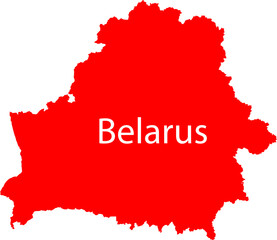 Belarus Map Design Vector Stock Photo