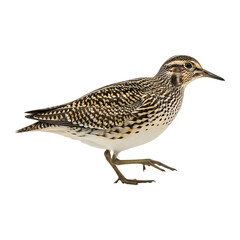 Fototapeta premium American golden plover bird standing on a transparent background isolated on transparent background