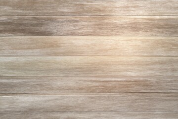 Fototapeta premium Natural light wooden plank background with soft gradient tones and smooth texture, perfect for product display, mockups, and modern minimalist interior design concepts