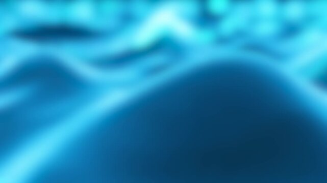 Blue Abstract Fluid Wave Background
