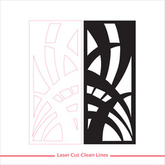 Futuristic Laser Cut Pattern for Creative Projects