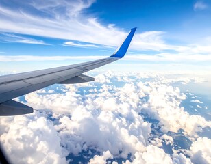 view from airplane window