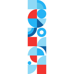 Collection bauhaus modern design template