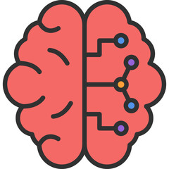 Obraz premium Brain Icon