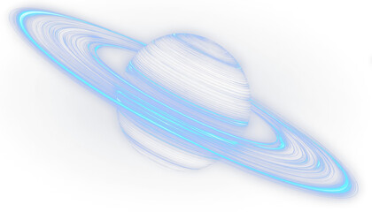 Astronomical Planet PNG Illustration with Solar System Context.