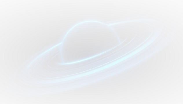 Outer Space Planet PNG Graphic with Science and Exploration Theme.