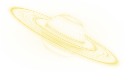 Isolated Planet PNG in Universe with Galaxy and Cosmic Details.