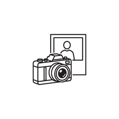 Decorative floral swirl with a flower